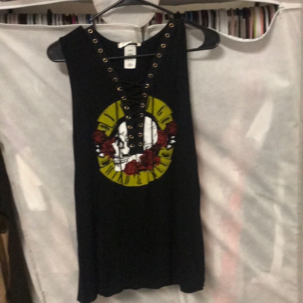 Skull tank top